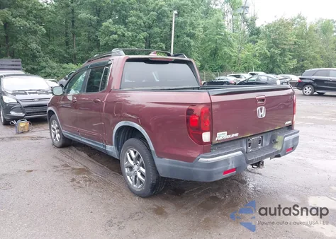 2017 Honda Ridgeline Rtl-T from USA, damaged, VIN 5FPYK3F61HB011538